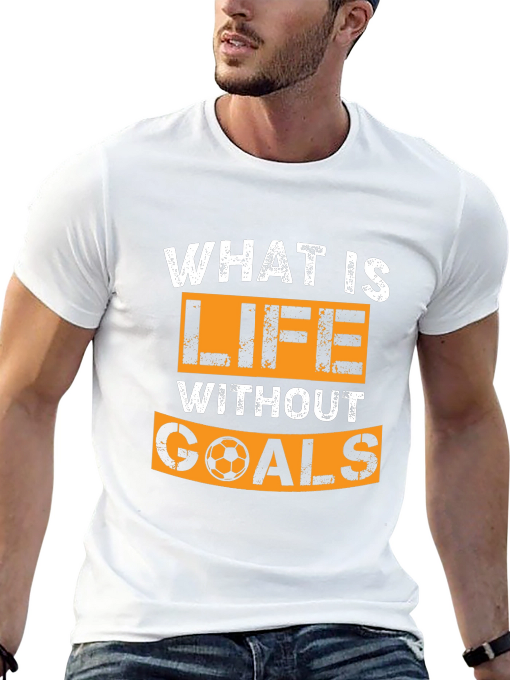 Life Without Goals T-Shirt - Soccer Design