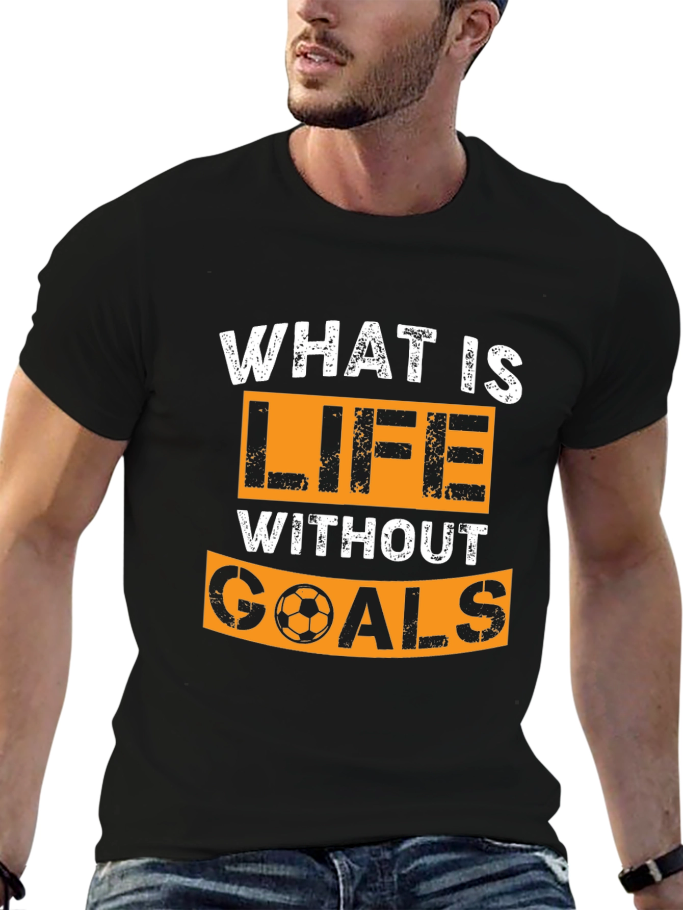 Life Without Goals T-Shirt - Soccer Design