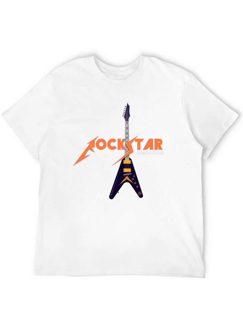 Rockstar Empire Black Graphic Tee