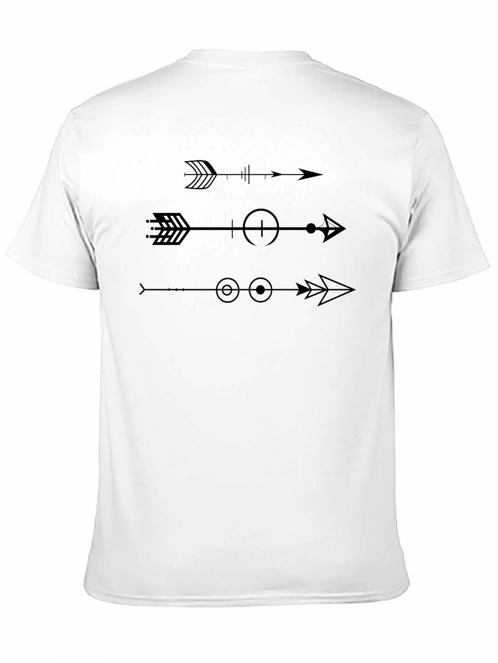 Graphic Arrows T-Shirt - Modern Design Comfortable Fit