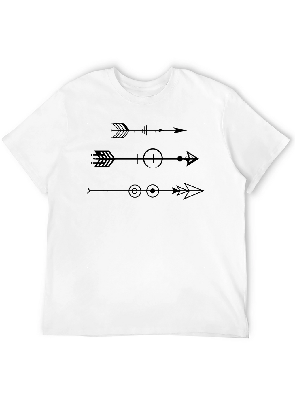 Graphic Arrows T-Shirt - Modern Design Comfortable Fit