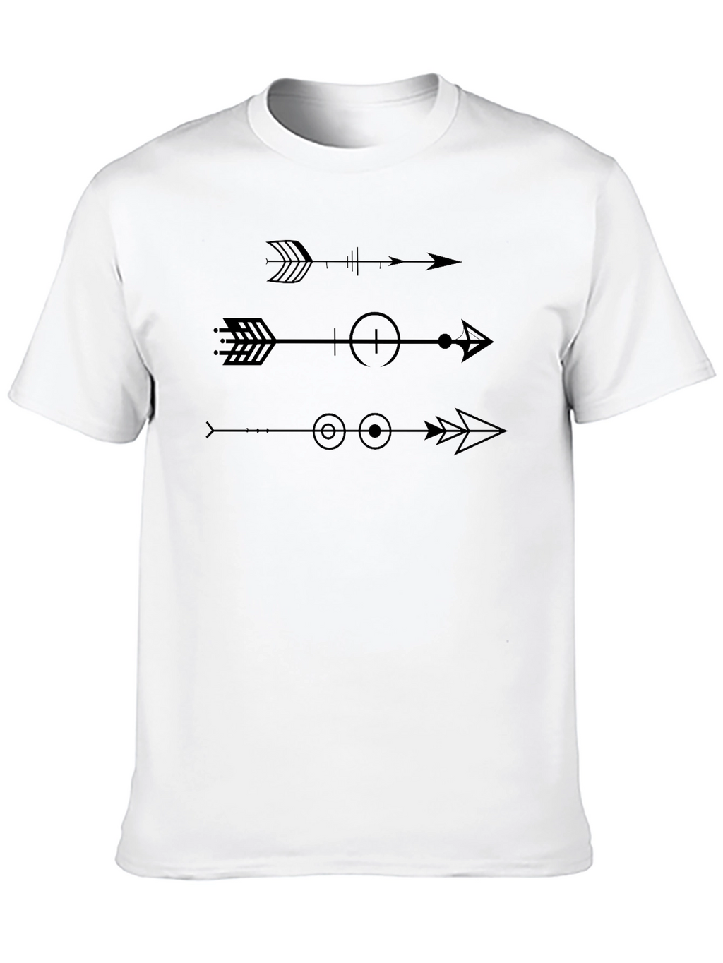 Graphic Arrows T-Shirt - Modern Design Comfortable Fit