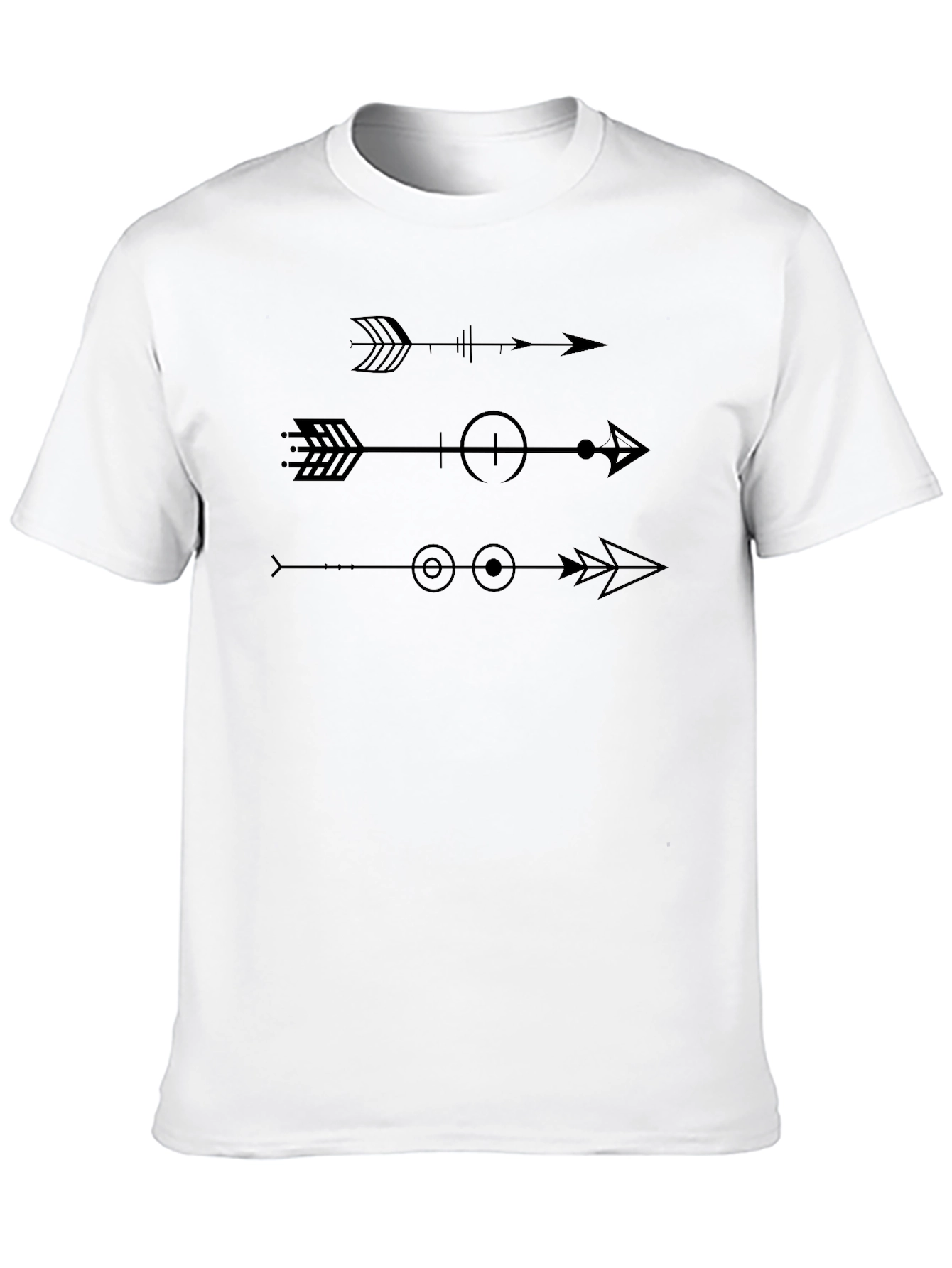 Graphic Arrows T-Shirt - Modern Design Comfortable Fit