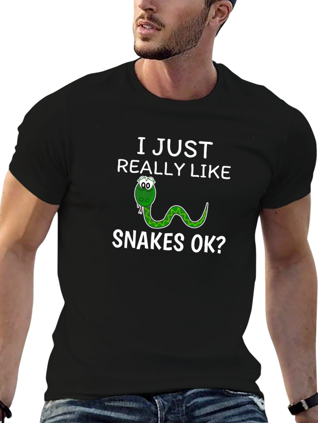 I Just Really Like Snakes OK? T-Shirt