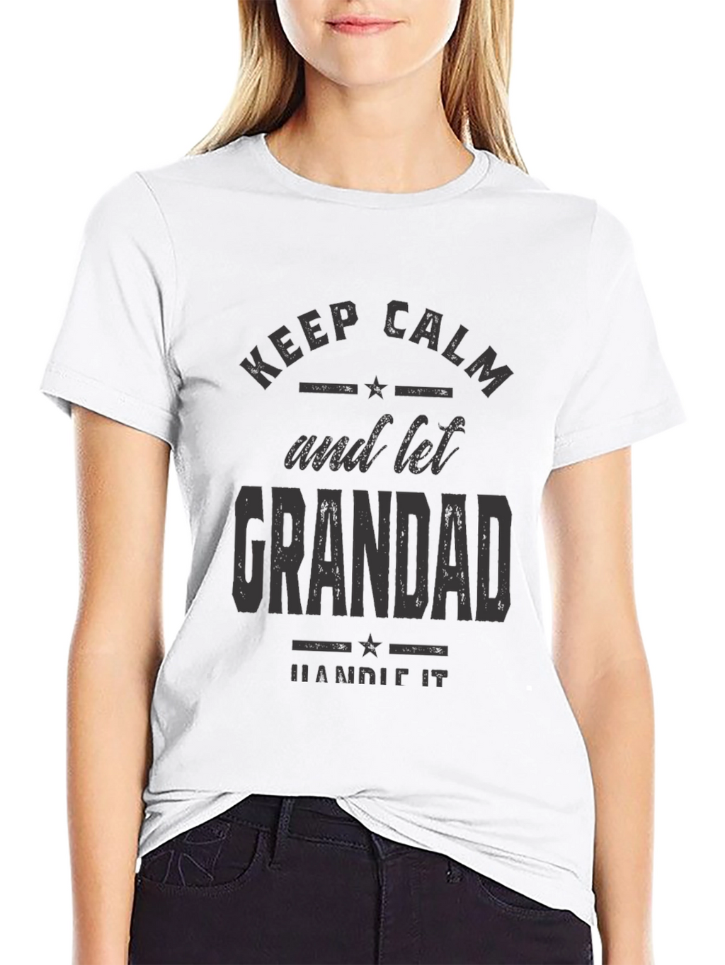 Keep Calm Grandad Handle It T-Shirt