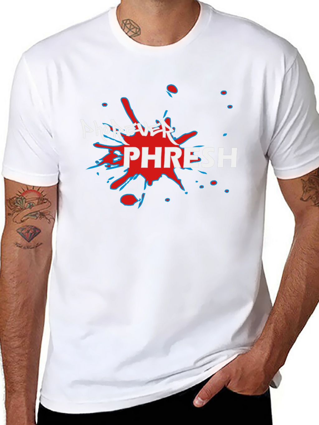 Phorever Phresh Graphic Tee - Black