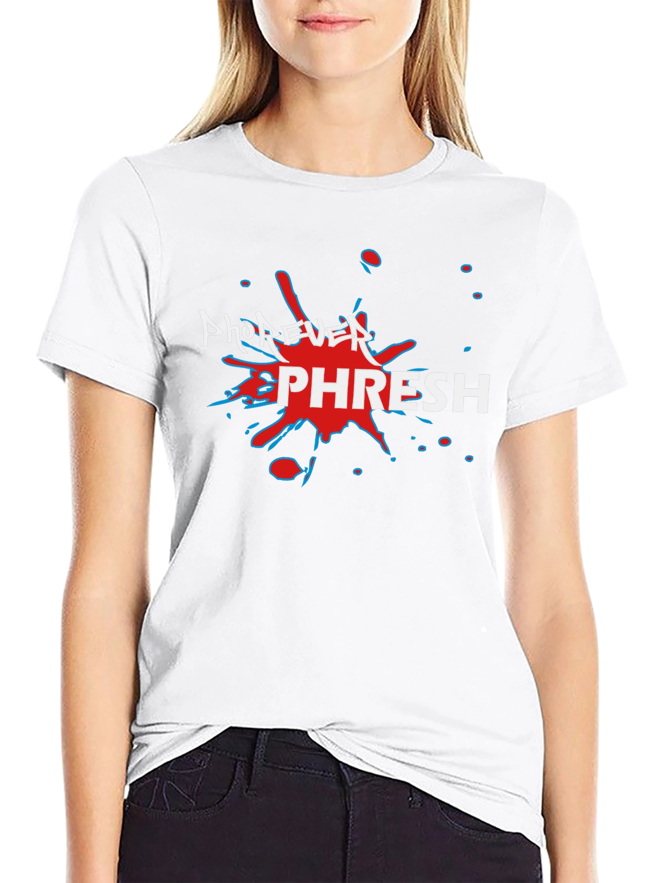 Phorever Phresh Graphic Tee - Black