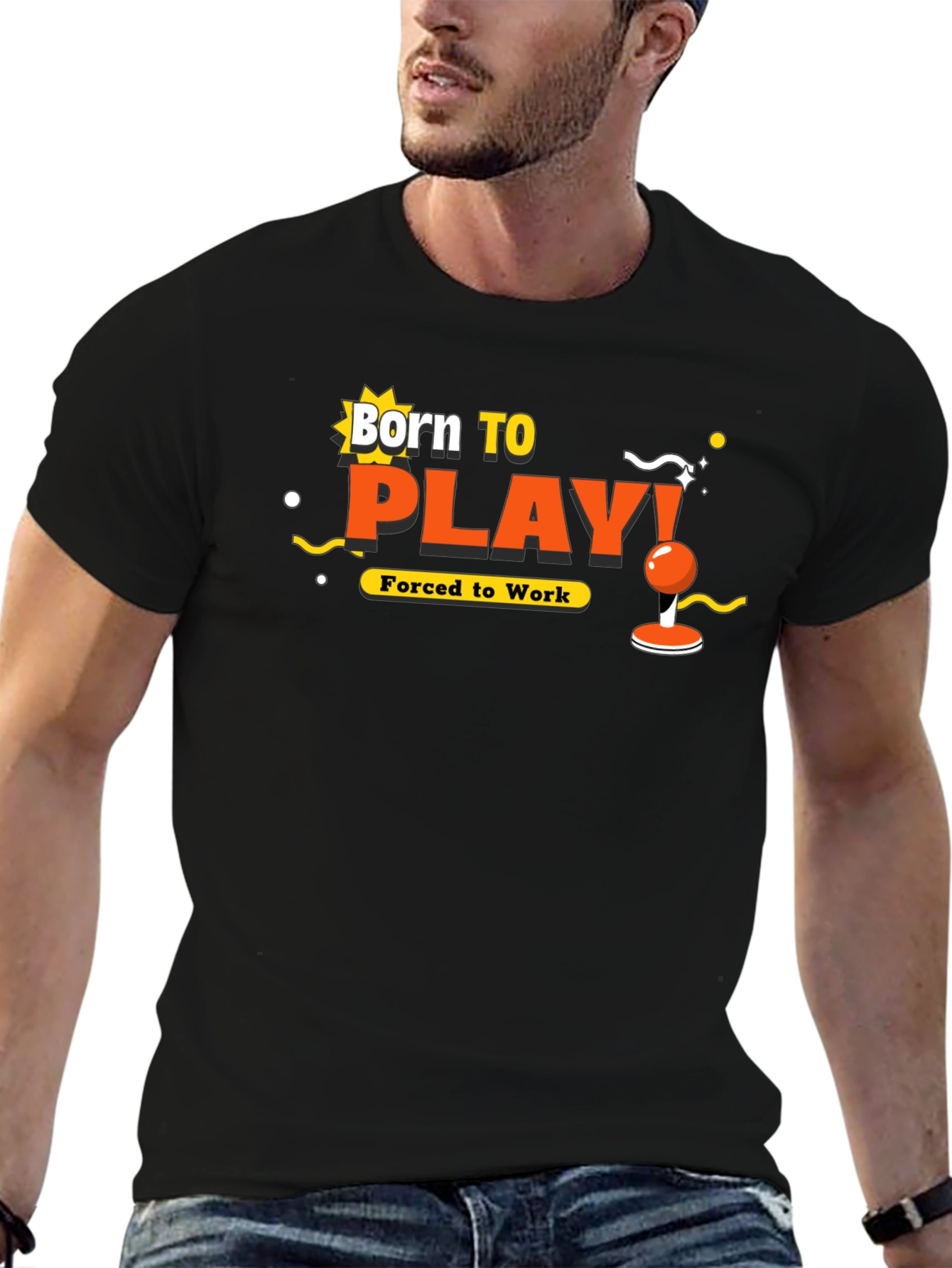 Born To Play T-Shirt - Gamer Graphic Tee