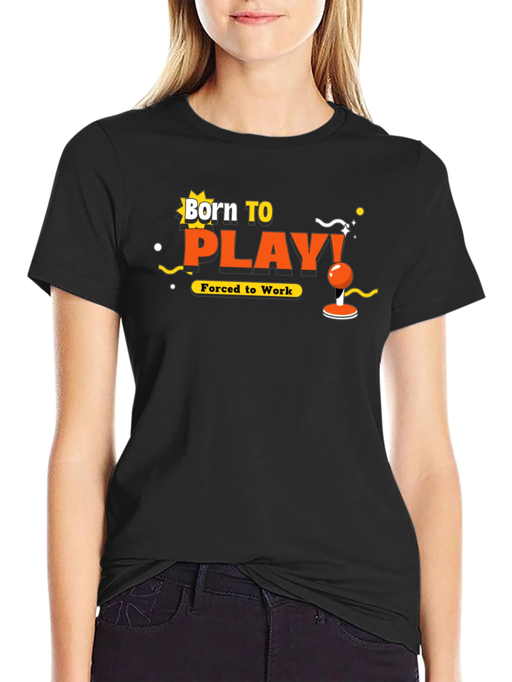 Born To Play T-Shirt - Gamer Graphic Tee