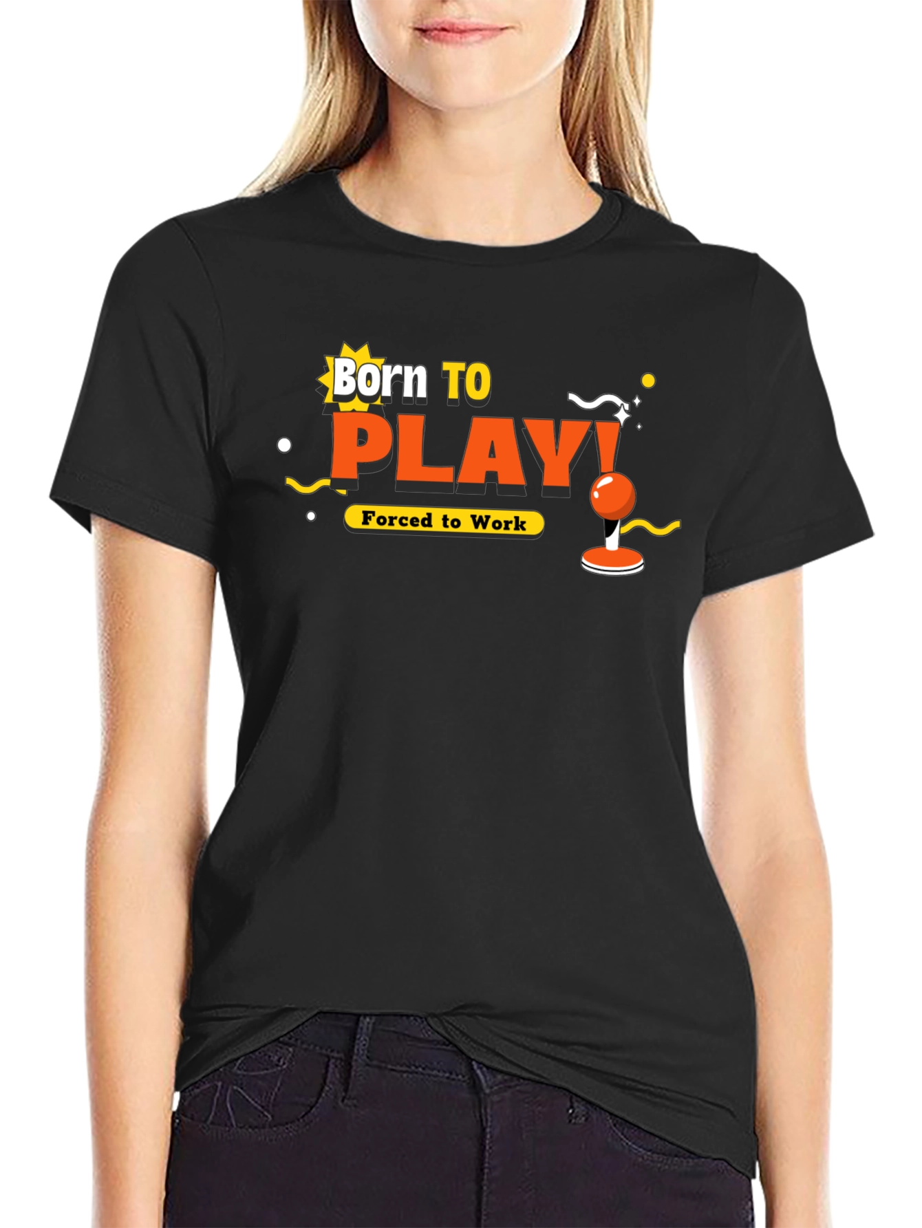 Born To Play T-Shirt - Gamer Graphic Tee