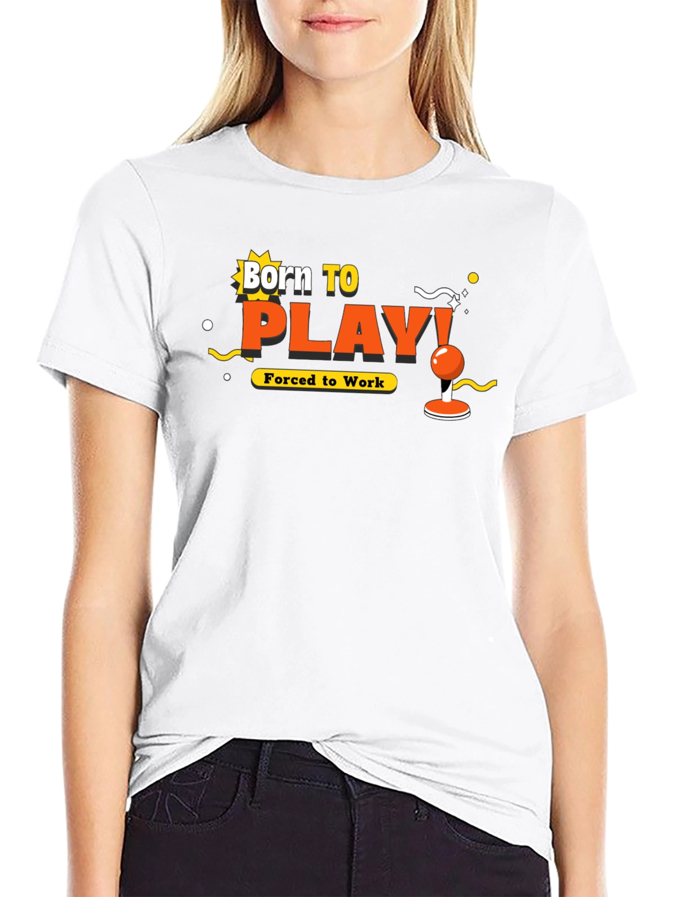 Born To Play T-Shirt - Gamer Graphic Tee