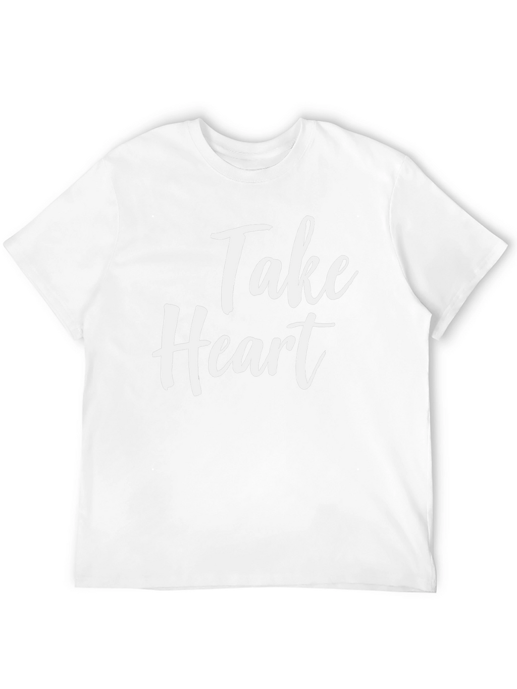 Take Heart Graphic Tee - Black Casual T-Shirt