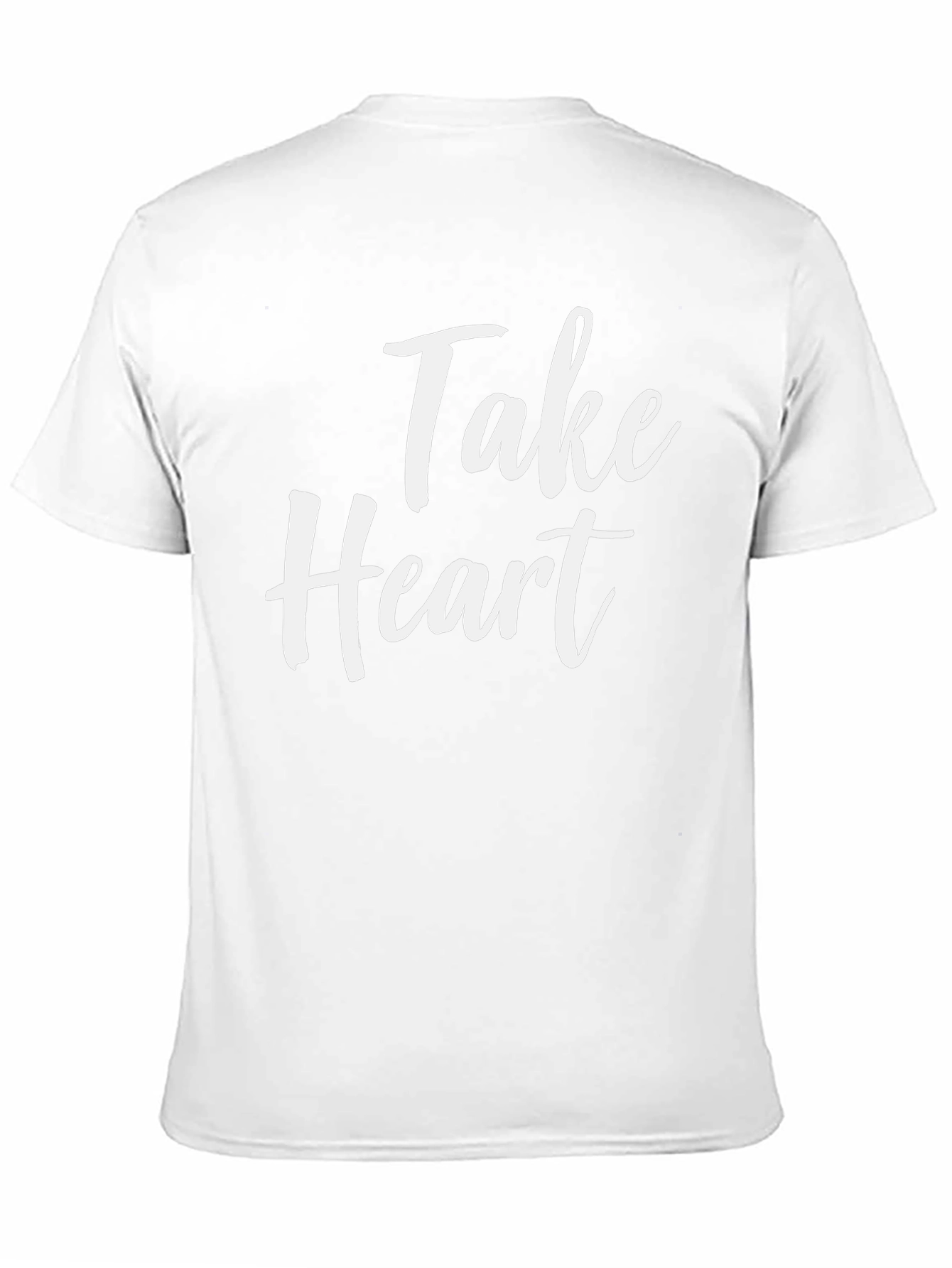 Take Heart Graphic Tee - Black Casual T-Shirt