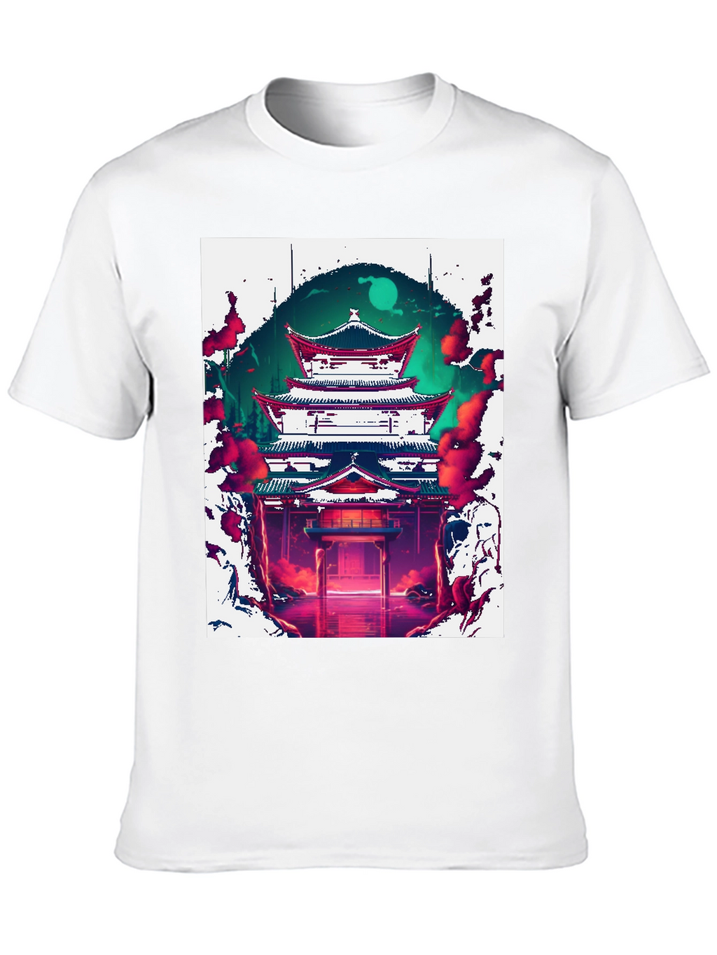 Japanese Temple Graphic Tee