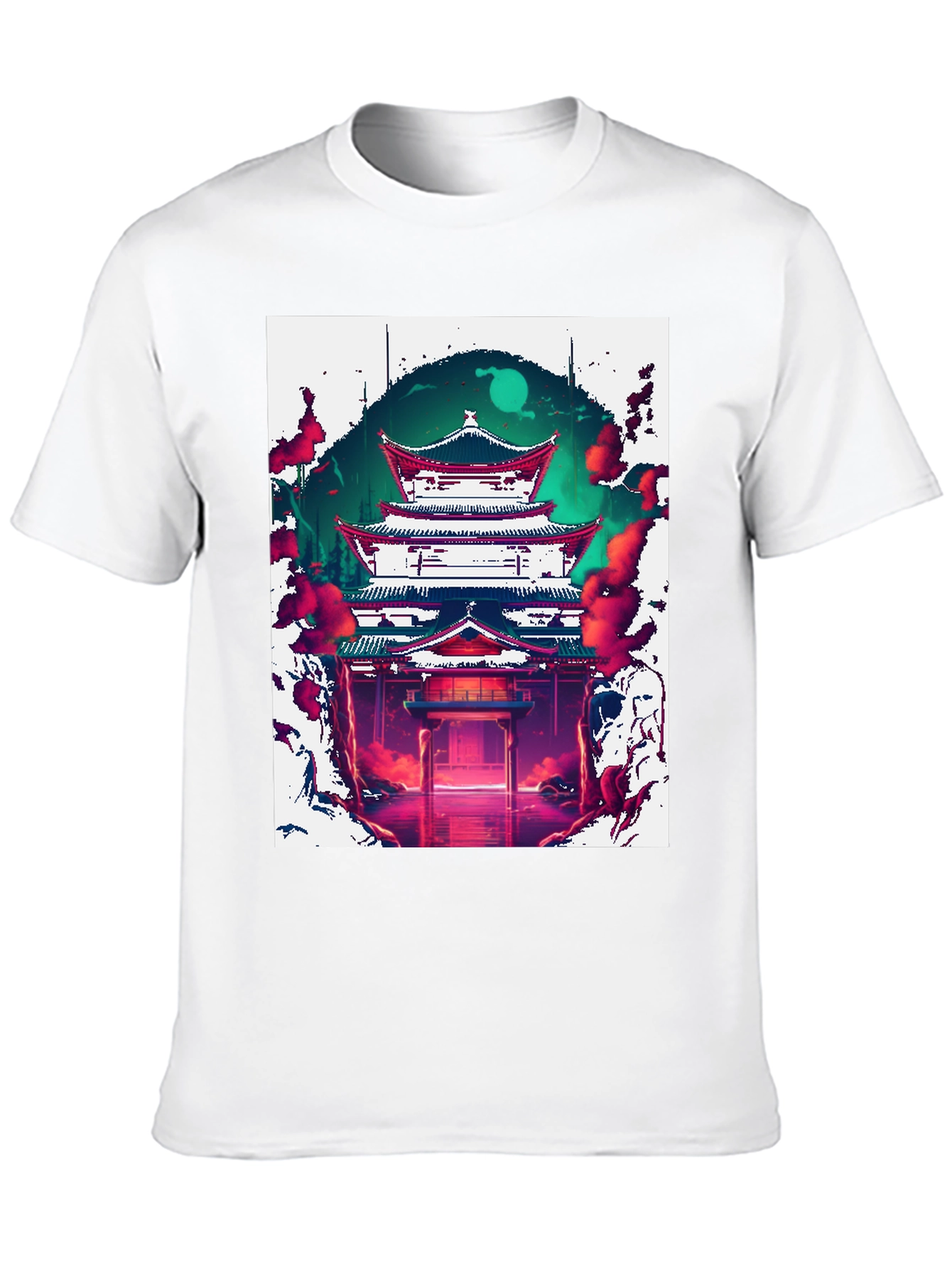 Japanese Temple Graphic Tee