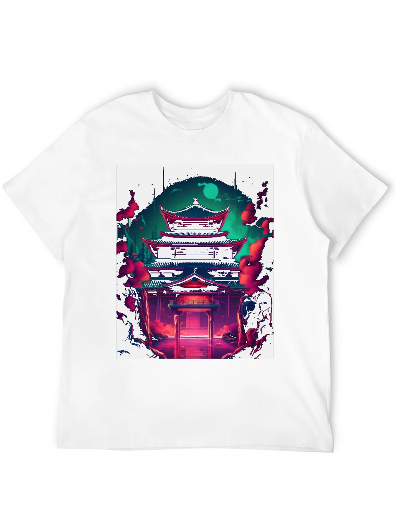 Japanese Temple Graphic Tee