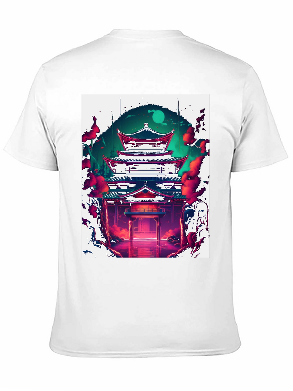 Japanese Temple Graphic Tee