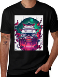 Japanese Temple Graphic Tee