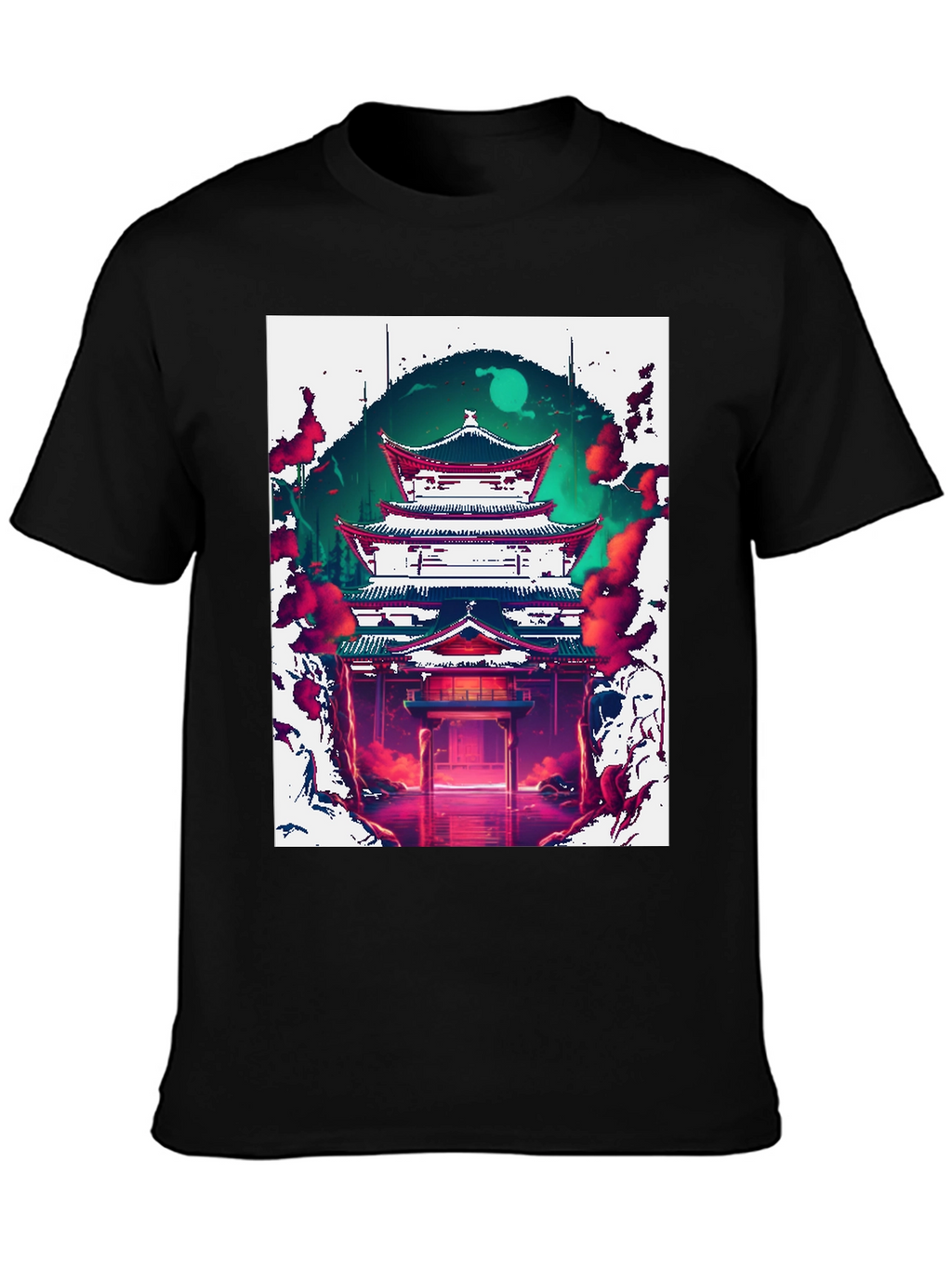 Japanese Temple Graphic Tee