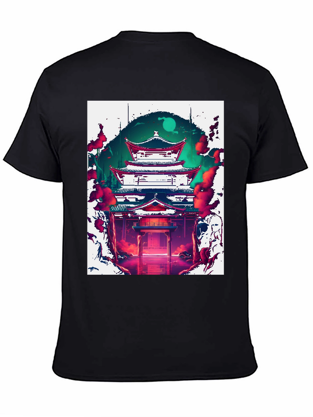 Japanese Temple Graphic Tee