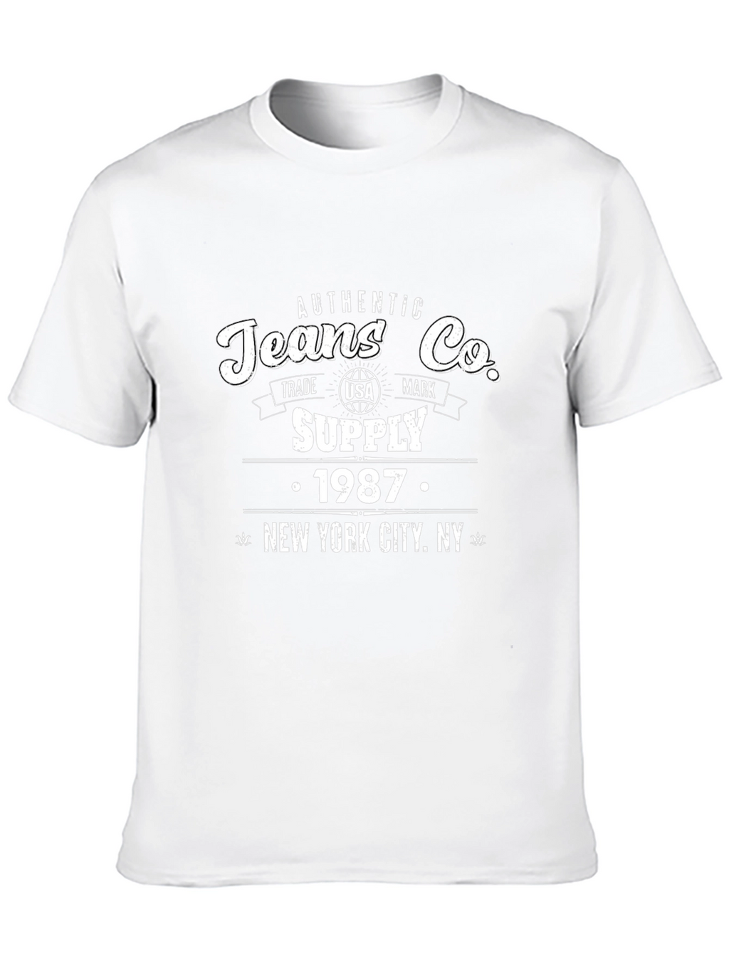 Authentic Jeans Co. 1987 Graphic T-Shirt