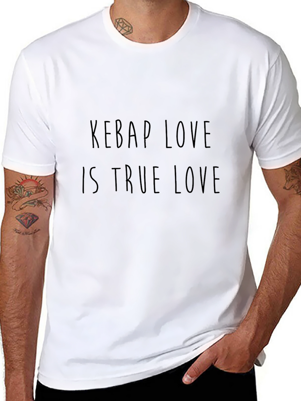 Kebab Love T-Shirt - True Love Graphic Tee