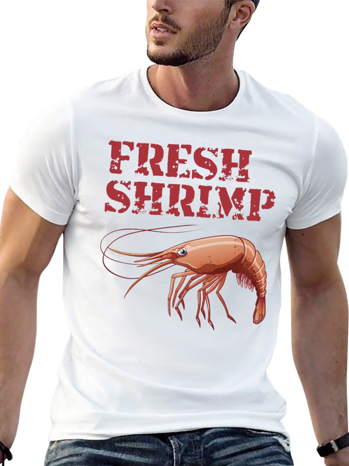 Fresh Shrimp Graphic T-Shirt