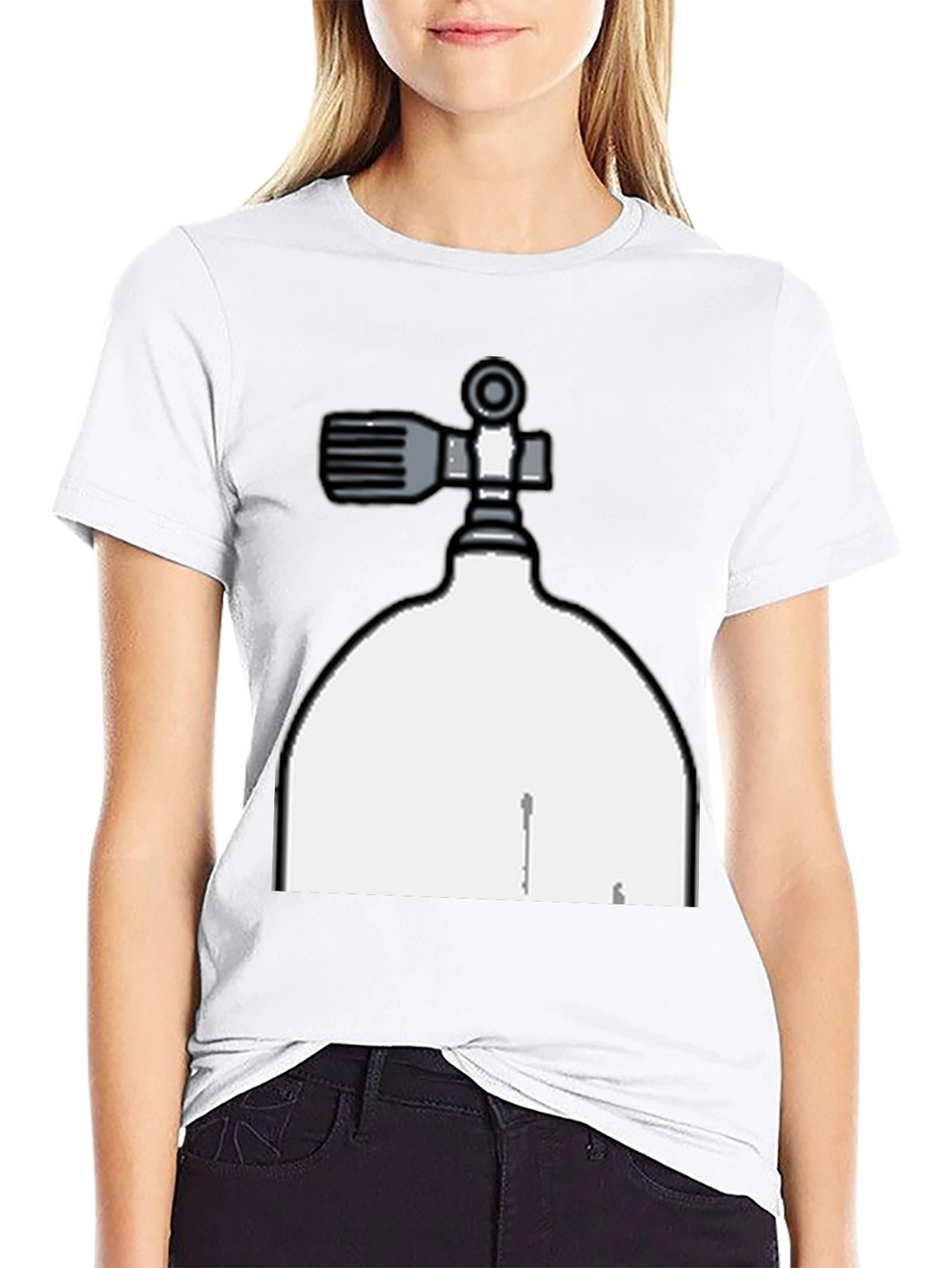 Diving Tank Graphic Tee - Diver Gift