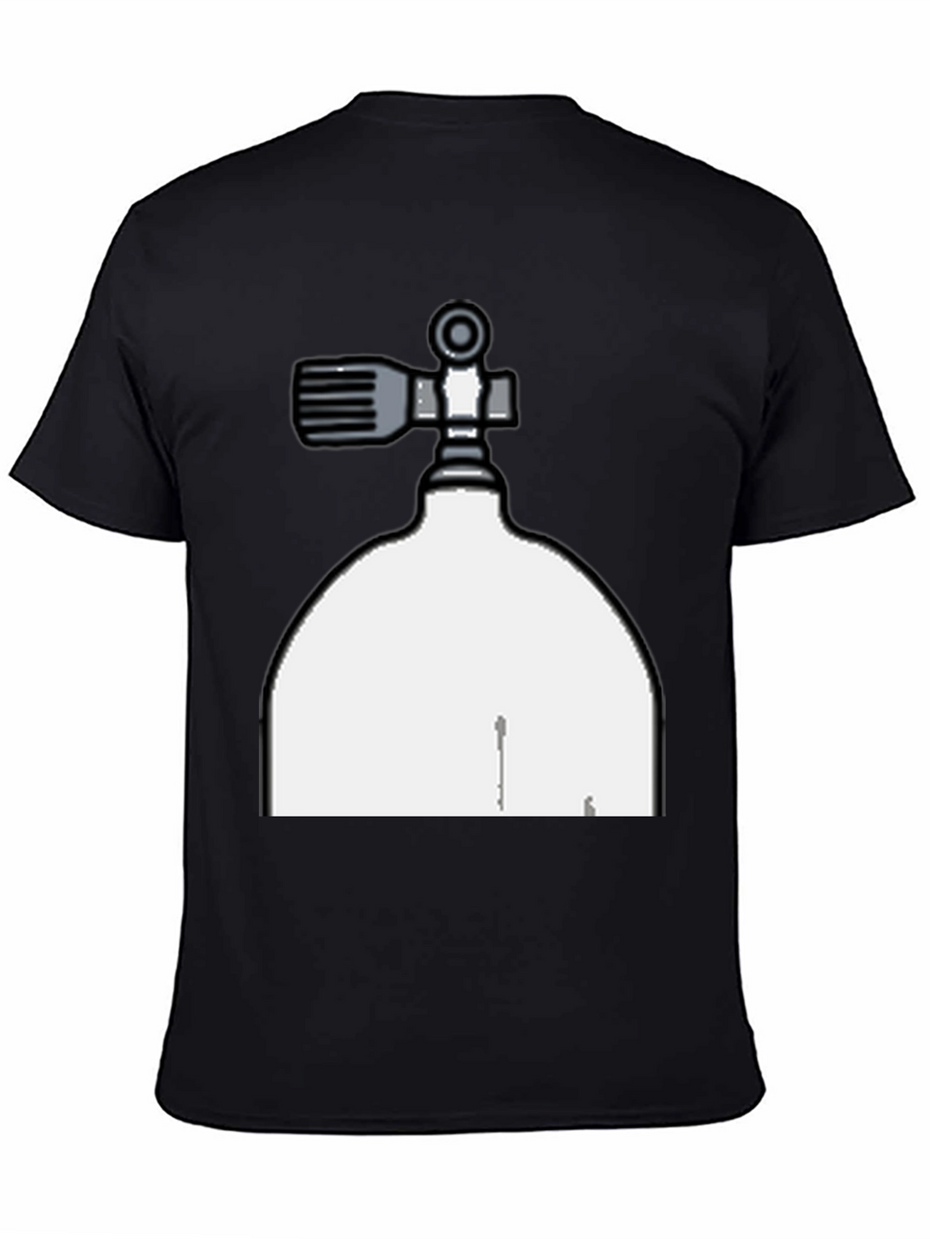 Diving Tank Graphic Tee - Diver Gift