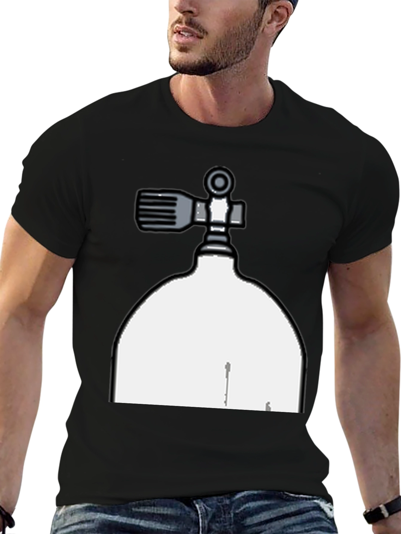 Diving Tank Graphic Tee - Diver Gift
