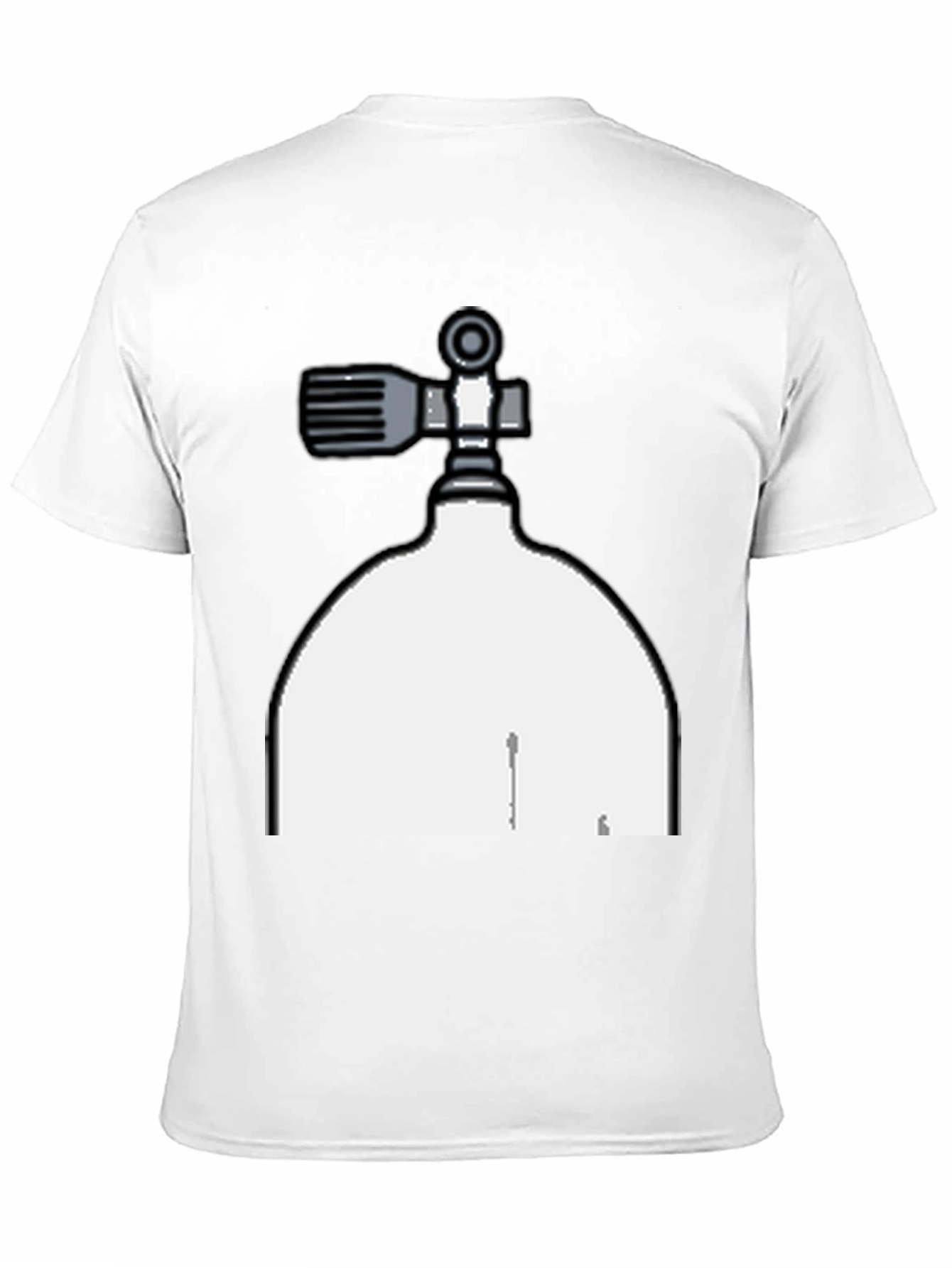 Diving Tank Graphic Tee - Diver Gift