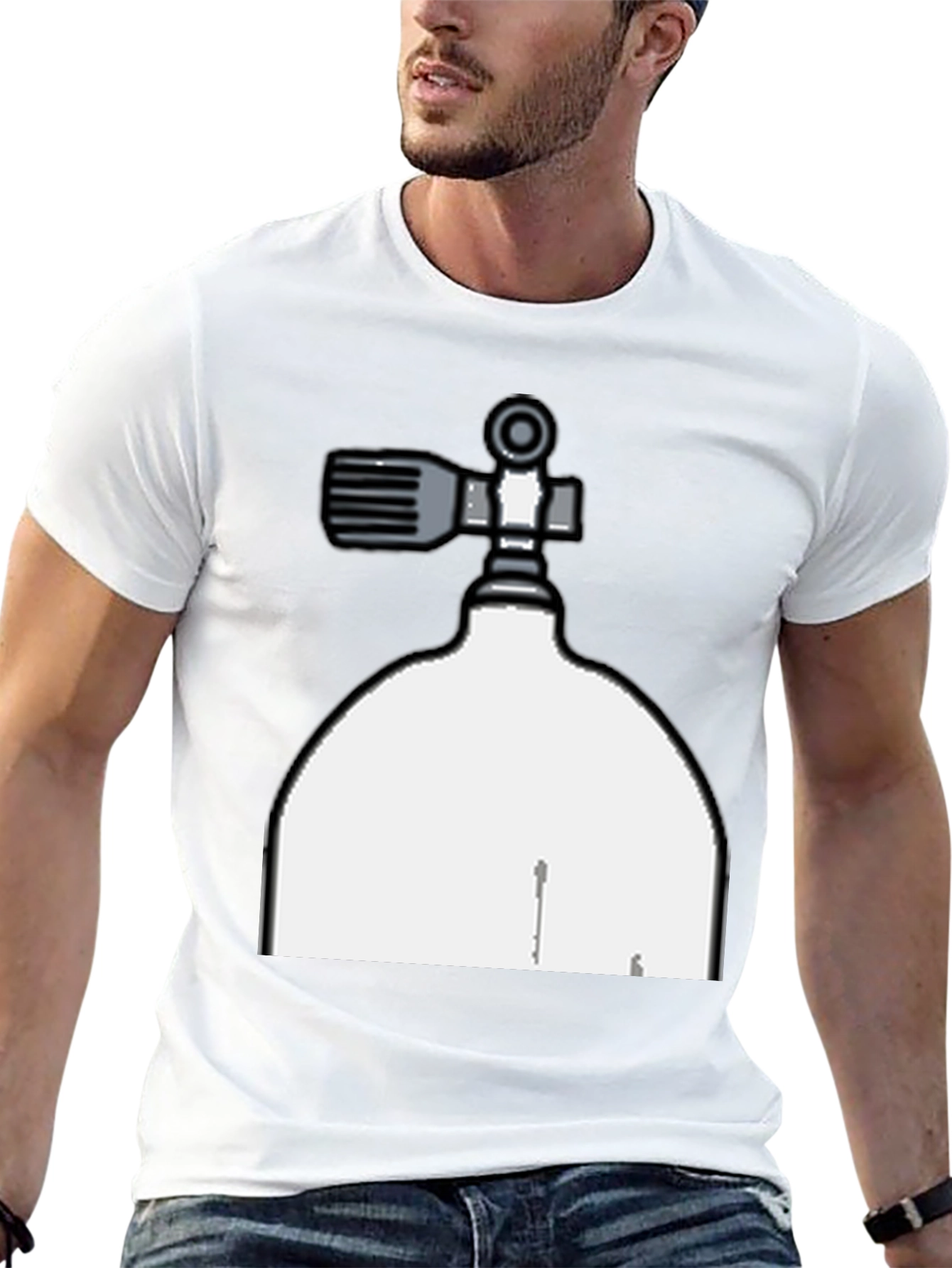 Diving Tank Graphic Tee - Diver Gift