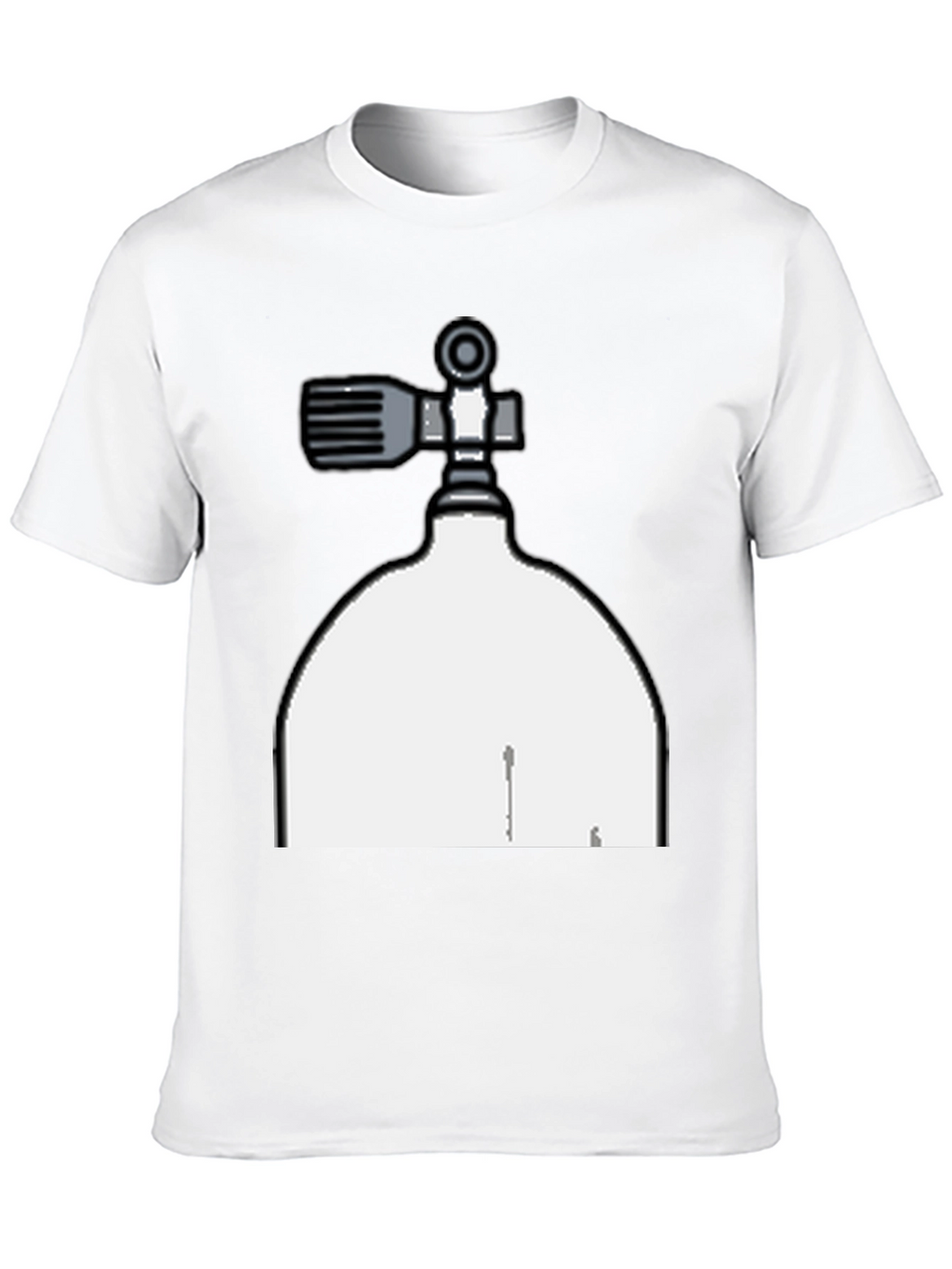 Diving Tank Graphic Tee - Diver Gift