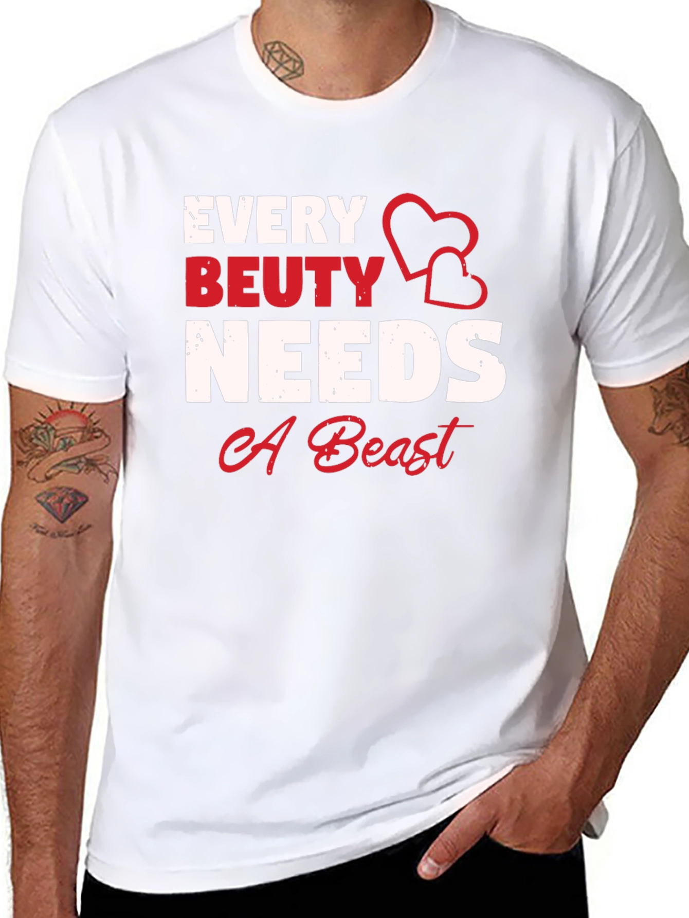 Every Beauty Needs A Beast Graphic Tee