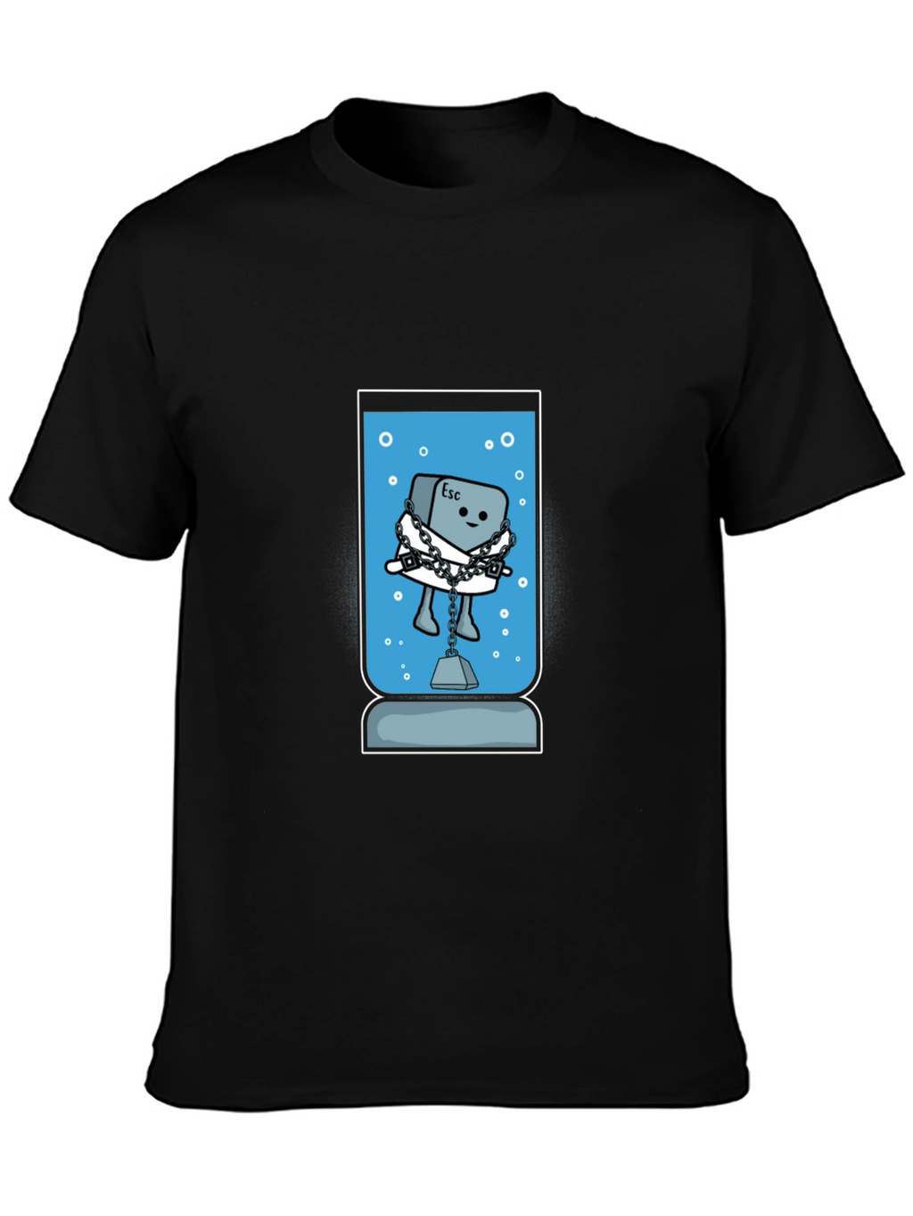 Escape Key Snow Globe Graphic Tee