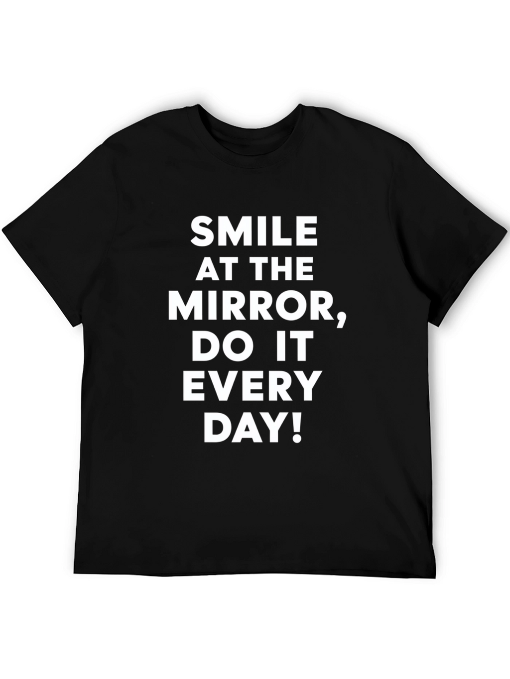 Smile at the Mirror Mens Graphic T-Shirt