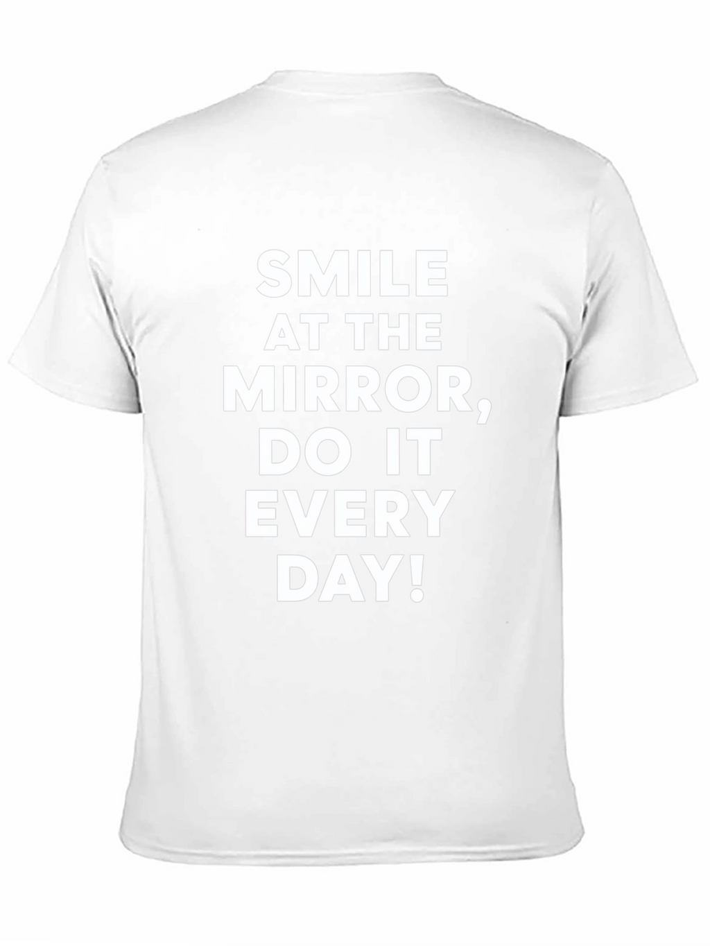 Smile at the Mirror Mens Graphic T-Shirt