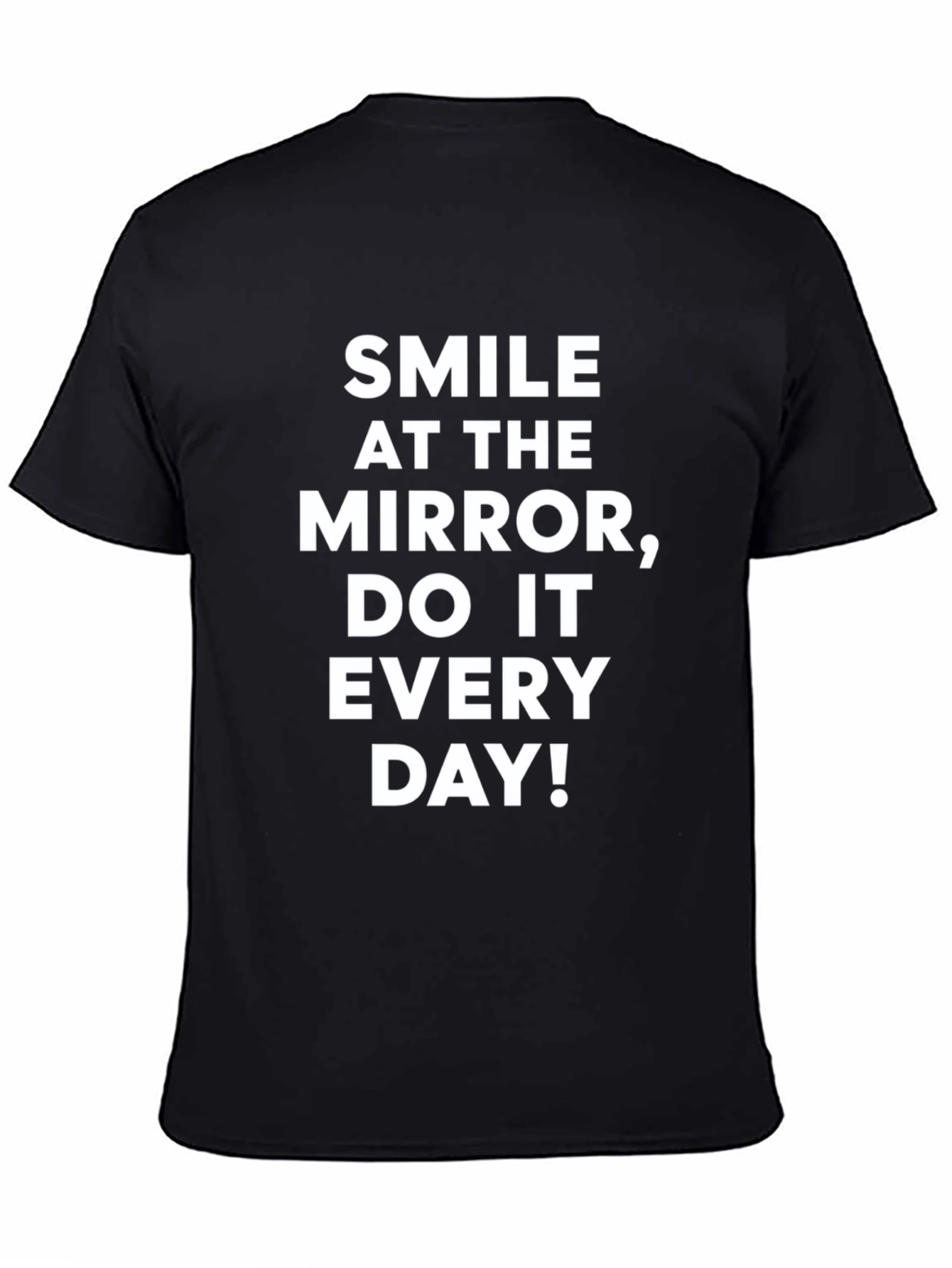 Smile at the Mirror Mens Graphic T-Shirt
