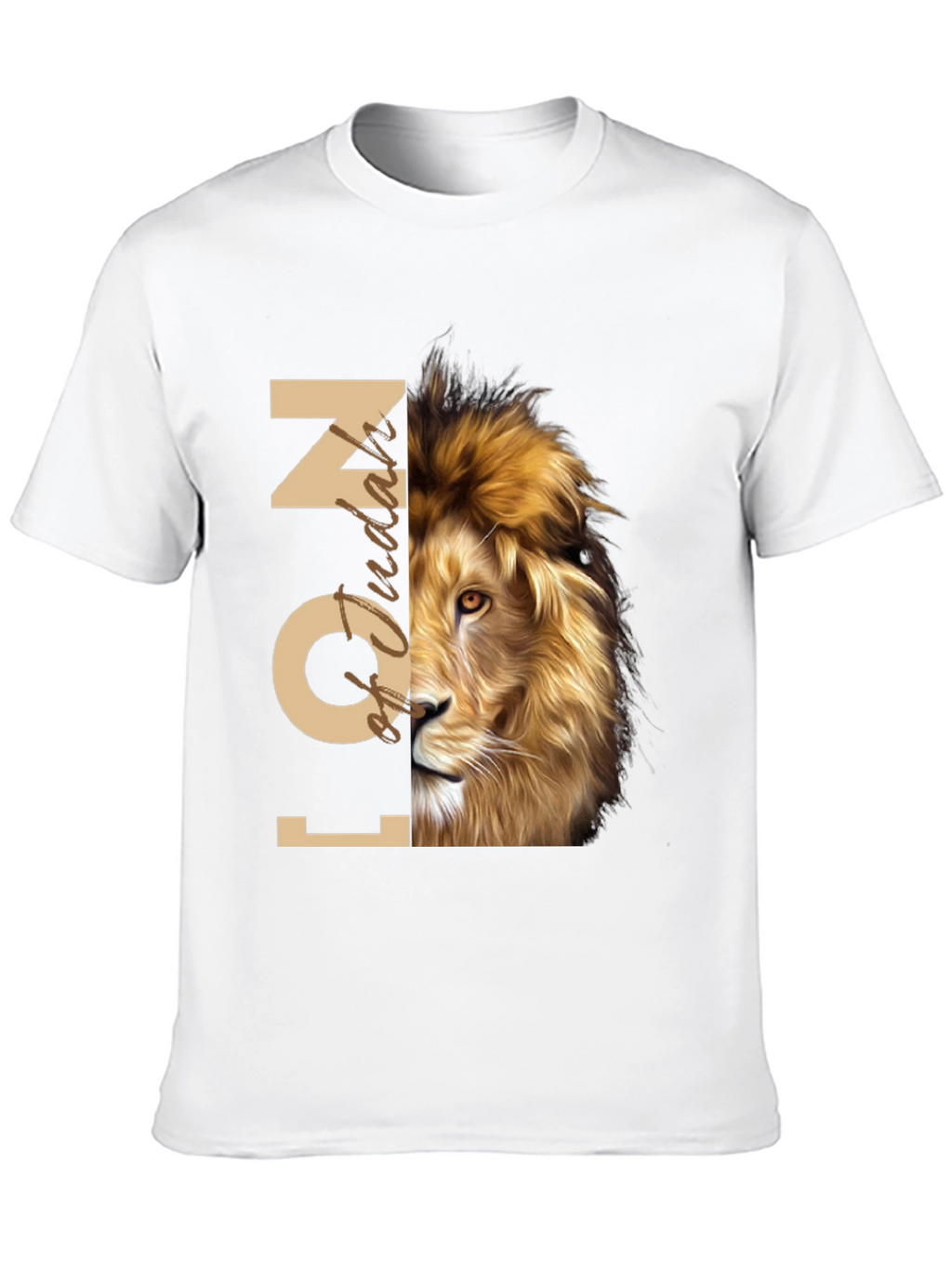 Lion Icon Graphic Tee - Stylish Mens T-Shirt
