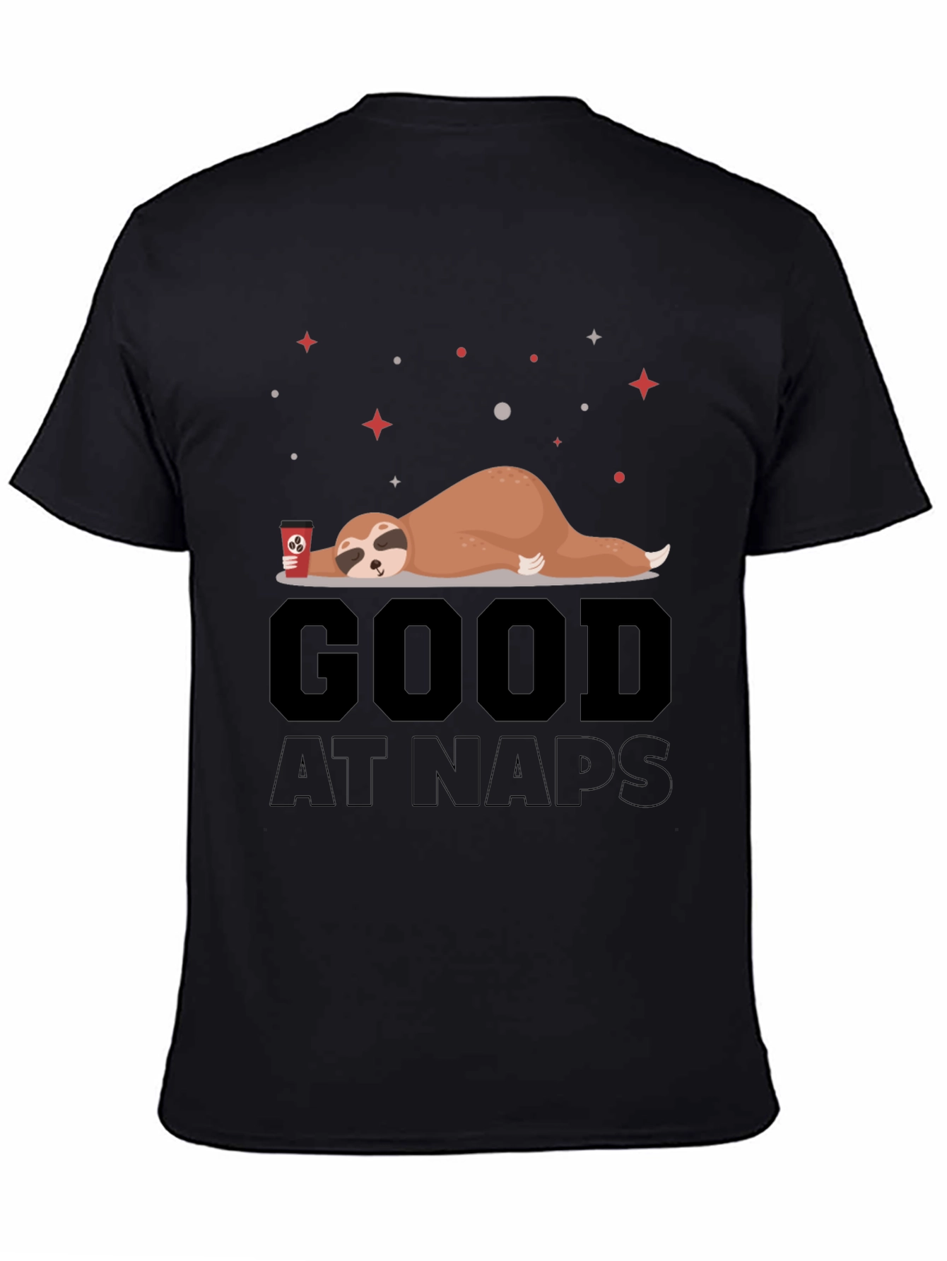 Good at Naps Sloth T-Shirt - Lazy Days Comfort