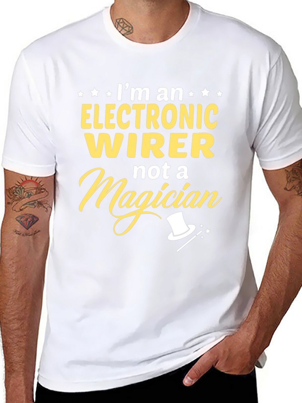 Electronic Wirer Not A Magician T-Shirt