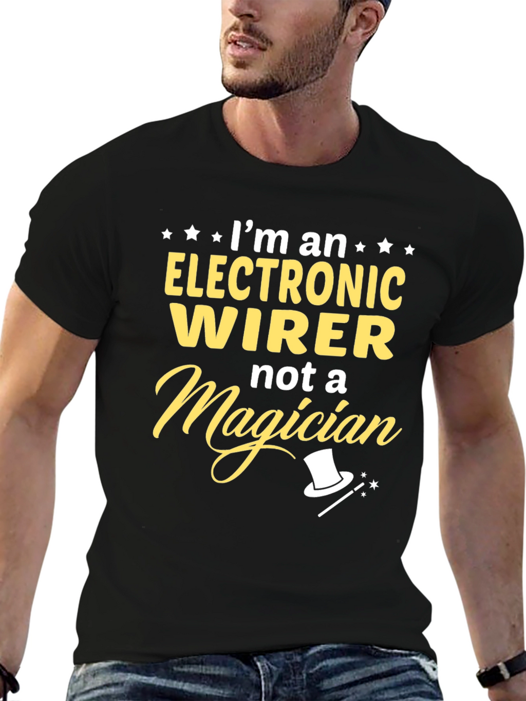 Electronic Wirer Not A Magician T-Shirt