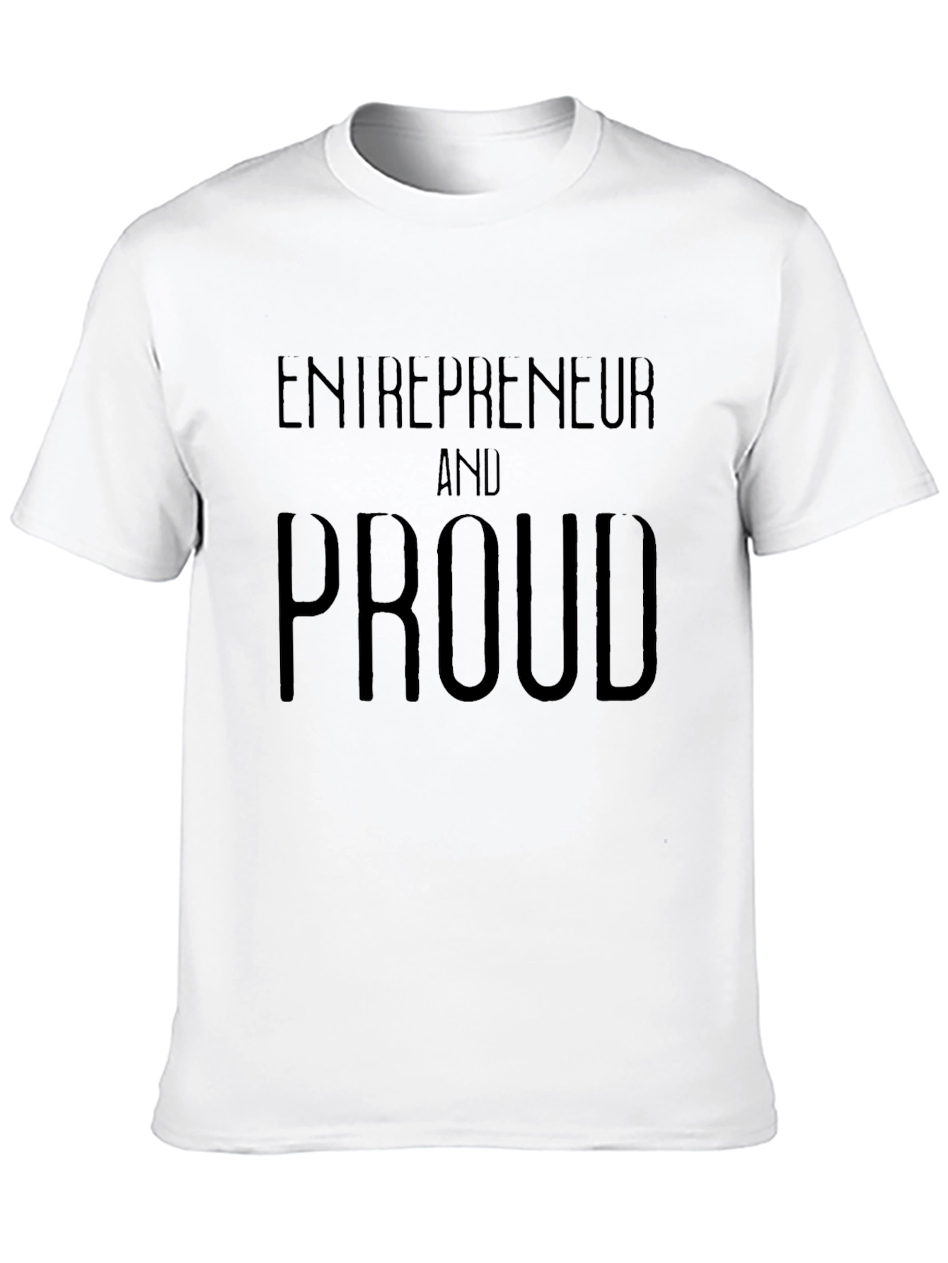Entrepreneur And Proud Black T-Shirt
