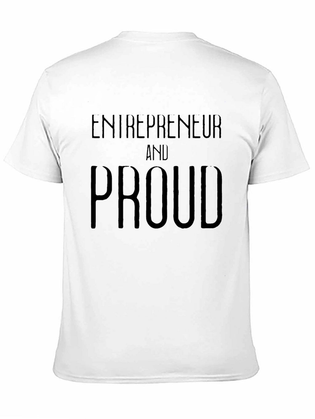 Entrepreneur And Proud Black T-Shirt