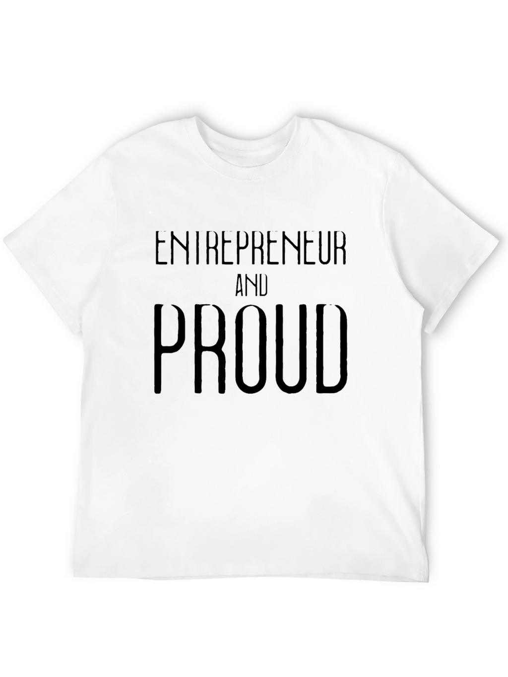 Entrepreneur And Proud Black T-Shirt