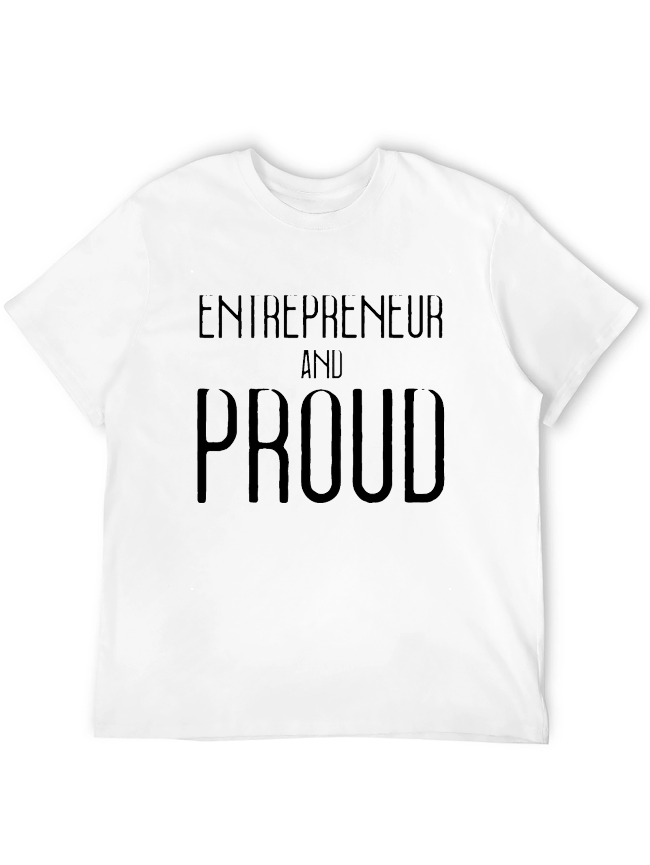 Entrepreneur And Proud Black T-Shirt