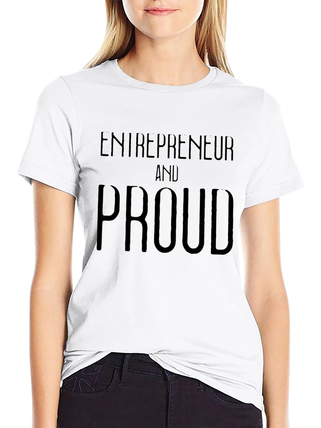 Entrepreneur And Proud Black T-Shirt