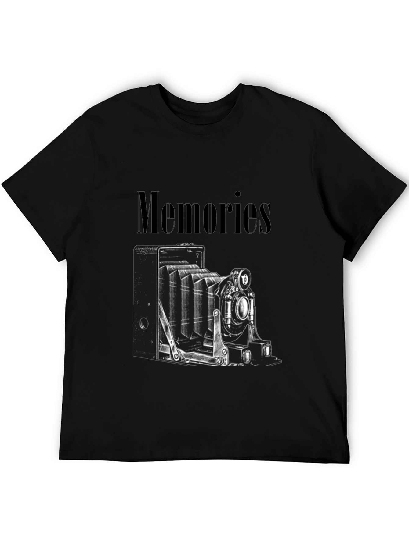 Memories Camera Graphic T-Shirt - Unisex