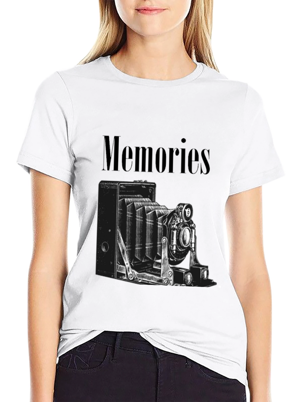 Memories Camera Graphic T-Shirt - Unisex