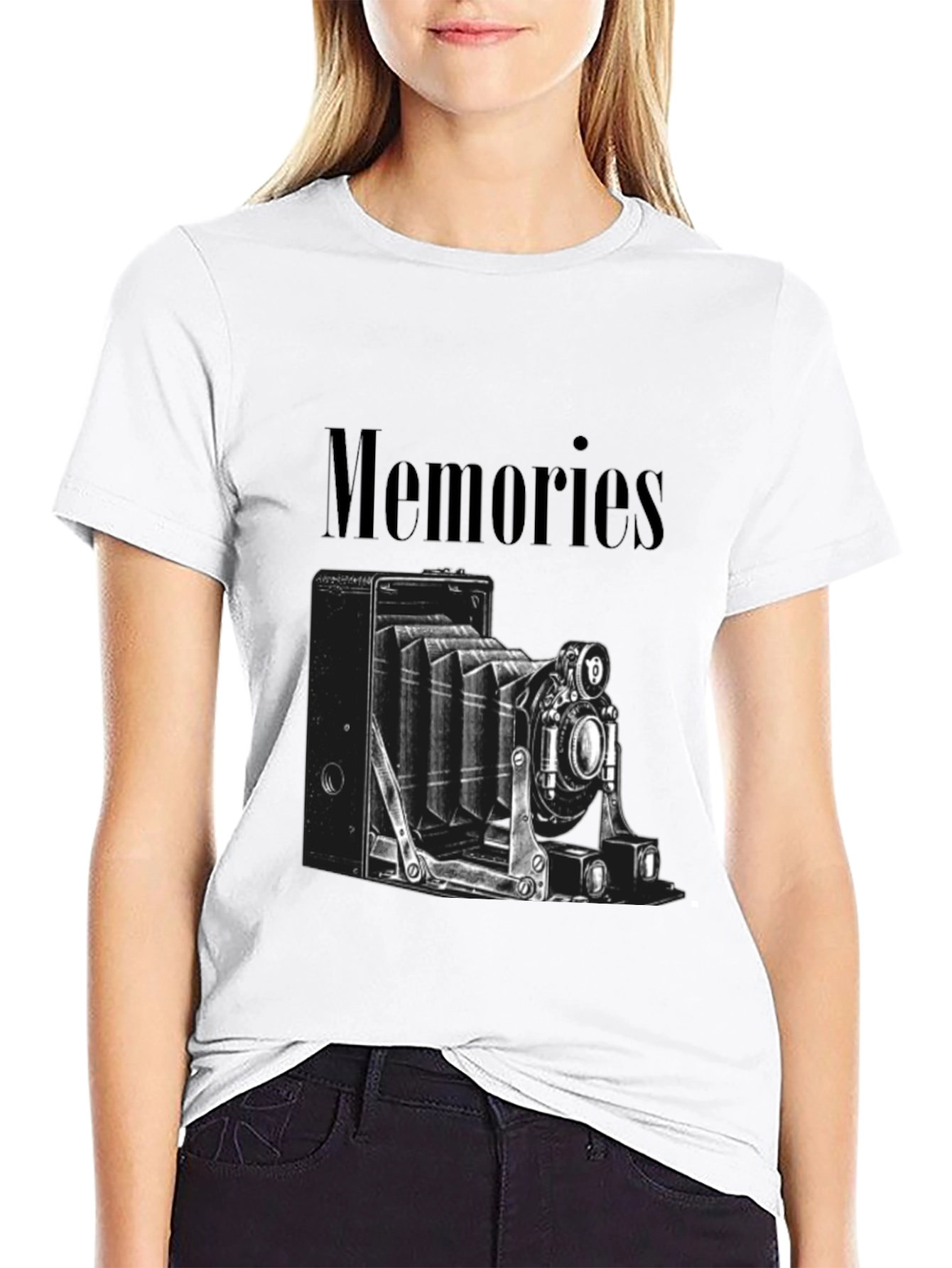 Memories Camera Graphic T-Shirt - Unisex